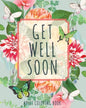 Get Well Soon Adult Coloring Book: Calming, Stress-Relieving Collection of Mandalas, Nature, Animals, Inspirational and Funny Quotes - Paperback