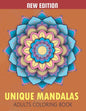 Unique Mandalas Adult Coloring Book: Beautiful Patterns for Stress Relief and Relaxation - Paperback