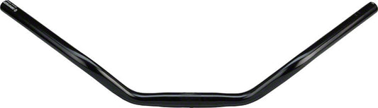 MSW 25.4 Urban Cruiser Bar 600mm Wide 70mm Rise 50 degree Sweep Black