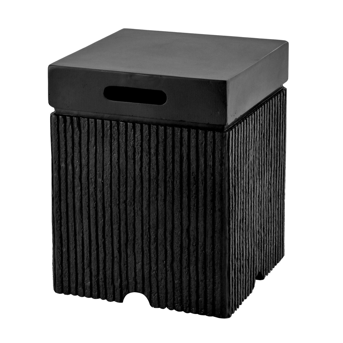 2-Piece Fire Pit Set: 41.9 in Propane Fire Pit 40,000 BTU with Lava Rocks and MGO Tank Cover