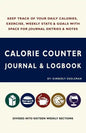 Calorie Counter Journal & Logbook - Paperback