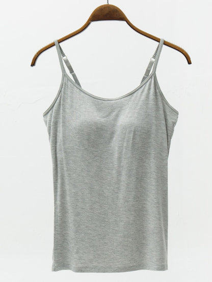 Modal Cami with Built-in Bra
