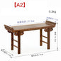 Chinese Redwood Low Tea Table and Display Stand