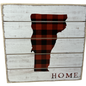 Perfect Pallet Petite Sign  - Buffalo Plaid Vermont