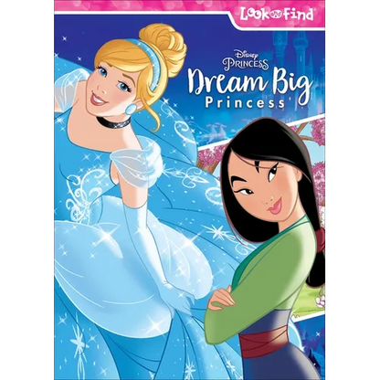 Disney Princess Dream Big Princess: Look and Find - Library Binding