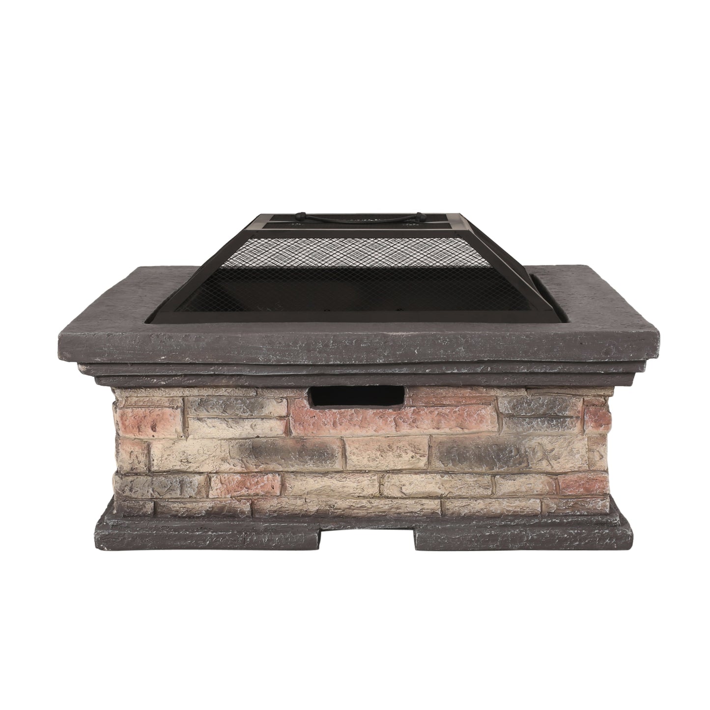 MGO 29" SQUARE WOOD BURNING FIRE PIT