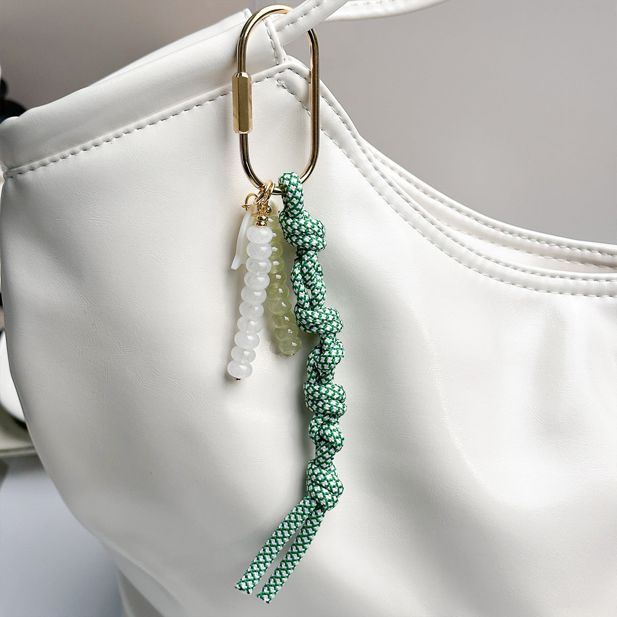 Color-block Woven Rope Keychain