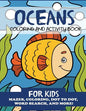 Oceans Coloring and Activity Book for Kids - Paperback
