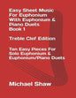 Easy Sheet Music For Euphonium With Euphonium & Piano Duets Book 1 Treble Clef Edition: Ten Easy Pieces For Solo Euphonium & Euphonium/Piano Duets - Paperback