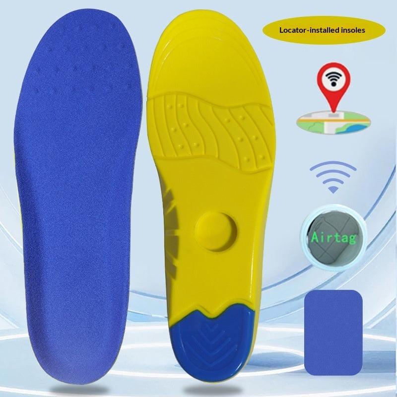 Anti-Lost, Breathable Sports Leisure Insoles With Positioning Features