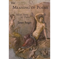 The Meaning of Poems: Selected Poems (as) Poetics - Paperback