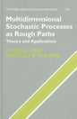 Multidimensional Stochastic Processes as Rough Paths - Hardcover