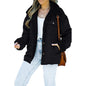 Winter Retro Fur Collar Coat Women
