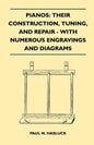 Pianos: Their Construction, Tuning, And Repair - With Numerous Engravings And Diagrams - Paperback