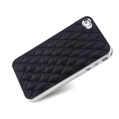 Lambskin Leather Back Case for iPhone 4/4S