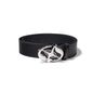 Retro Personalized Black Metal Buckle Belt For Women