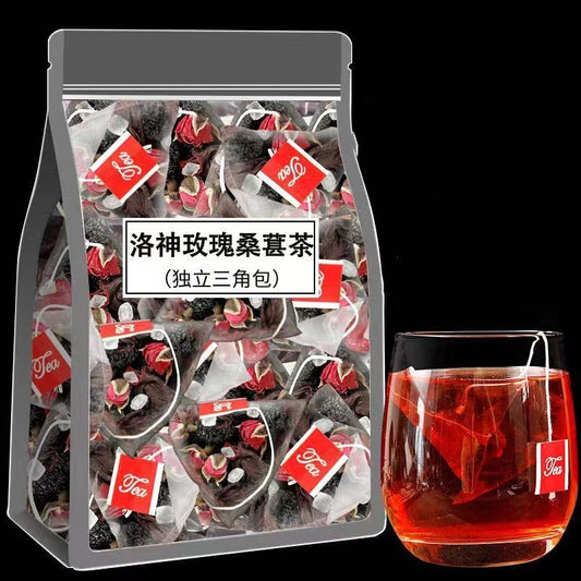 Mulberry Rose Roselle Tea – Sweet & Sour Ruby Herbal Blend