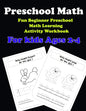 Preschool Math: Fun Beginner Preschool Math Learning Activity Workbook: For kids Ages 2-4: Preschool Math: Fun Beginner Preschool Math - Paperback