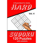 Hard Sudoku Vol. 4 A Puzzle Book For Adults: 120 Puzzles With Solutions - Paperback
