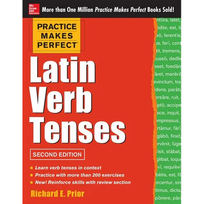 Practice Makes Perfect Latin Verb Tenses, 2nd Edition - Paperback