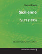 Sicilienne Op.78 - For Cello, Violin and Piano (1893) - Paperback