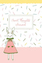 Sweet Thoughts Journal: a children's gratitude journal featuring Honeysuckle The Little Bunny - Paperback