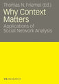 Why Context Matters: Applications of Social Network Analysis - Paperback