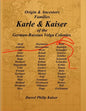 Origin & Ancestors Familes Karle & Kaiser of the German-Russian Volga Colonies - Paperback