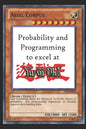 Probability and Programming to excel at Yu-Gi-Oh! - Paperback