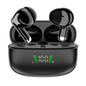 HSQFBHS Ear Earbud Wireless Bluetooth 5.3Earphone Bass Stereo Earbud with LED Display IP7 Waterproof in Ear Earbud Active Noise-canceling Fashion Earphone