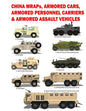 China MRAPS, Armored Cars, Armored Personnel Carriers & Armored Assault Vehicles: 2021 - Paperback