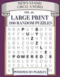 News Stand Circle a Word Vol.10: Large Print 100 Random Puzzles - Paperback