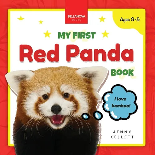 My First Red Panda Book: Discover and Learn: Fun Facts and Activities About Red Pandas for Kids 3-5 - Paperback