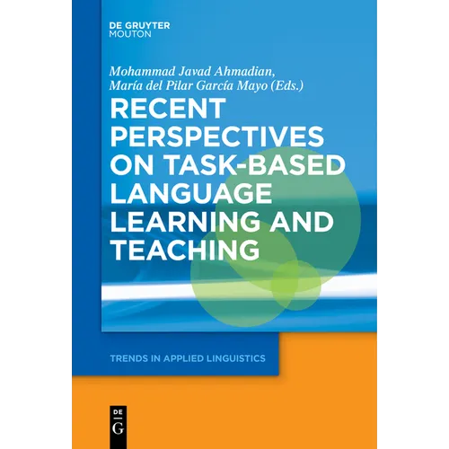 Recent Perspectives on Task-Based Language Learning and Teaching - Paperback