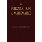An Introduction To Mathematics - Paperback