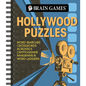 Brain Games - Hollywood Puzzles: Word Searches, Crosswords, Acrostics, Cryptograms, Anagrams & Word Ladders! - Spiral