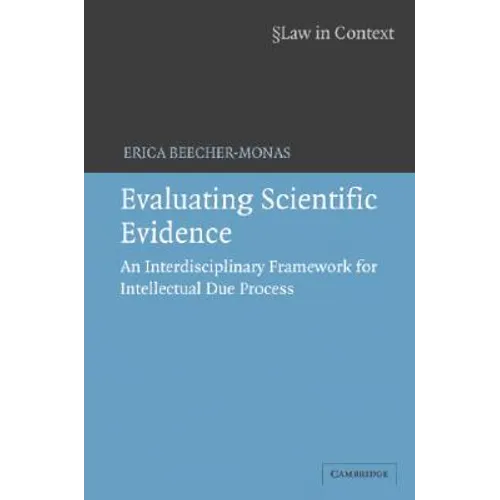 Evaluating Scientific Evidence - Paperback