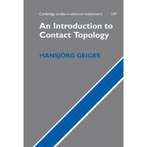 An Introduction to Contact Topology - Hardcover