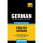 German vocabulary for English speakers - 3000 words - Paperback