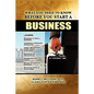 What You Need to Know Before You Start a Business - Paperback