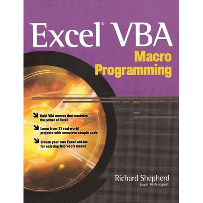 Excel VBA Macro Programming - Paperback