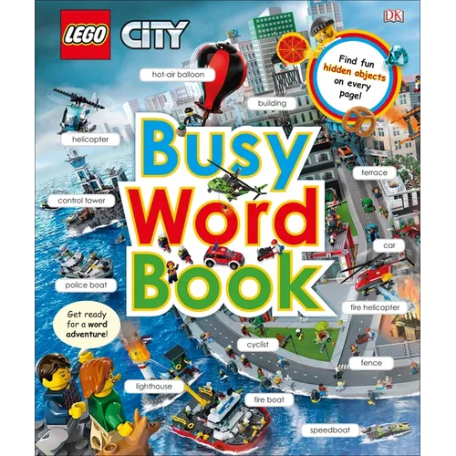 Lego City: Busy Word Book - Hardcover