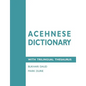 Acehnese Dictionary with Trilingual Thesaurus - Paperback