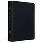 ESV Men's Study Bible (Genuine Leather, Black) - Leather