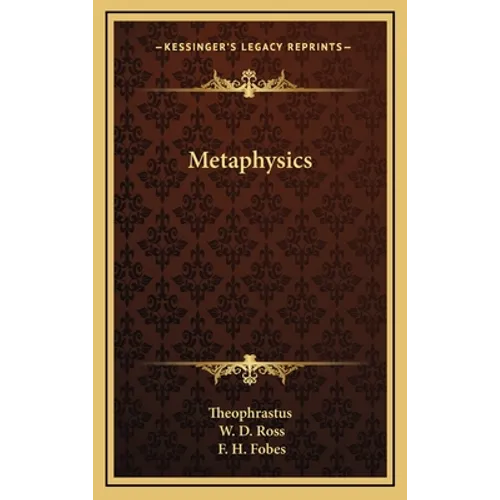Metaphysics - Hardcover