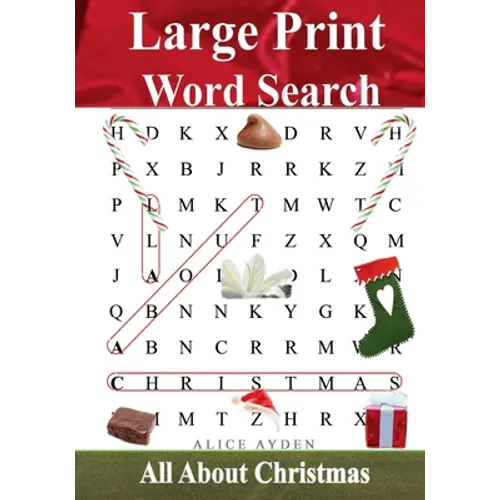 Large Print Word Search: All About Christmas - Paperback