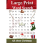 Large Print Word Search: All About Christmas - Paperback