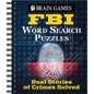 Brain Games - FBI Word Search Puzzles: Real Stories of Crimes Solved - Spiral