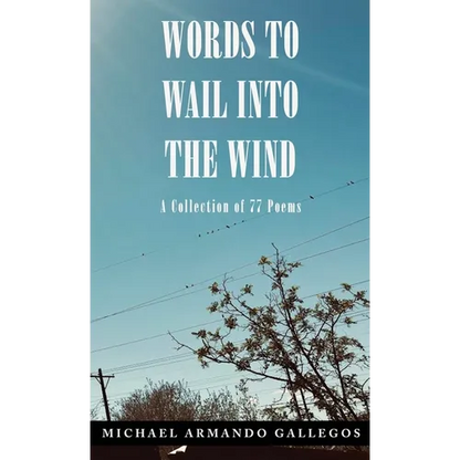 Words to Wail into the Wind: A Collection of 77 Poems - Hardcover