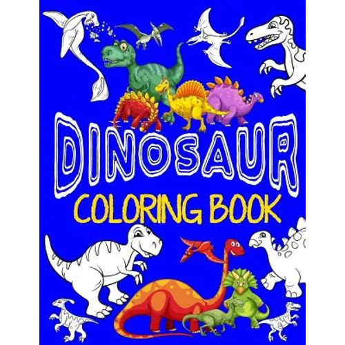 Dinosaur Coloring Book Jumbo Dino Coloring Book For Children: Color & Create Dinosaur Activity Book For Boys with Coloring Pages & Drawing Sheets - Paperback